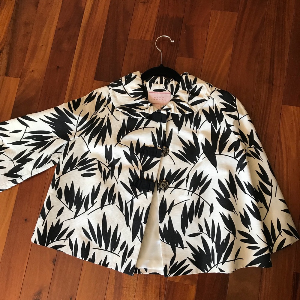 Black and white jacket